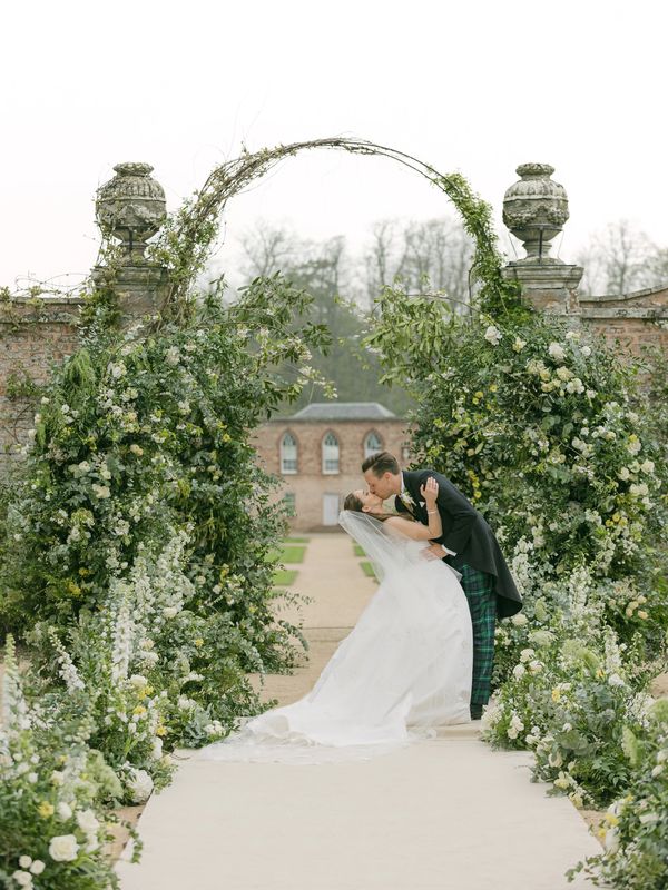 Large floral arch