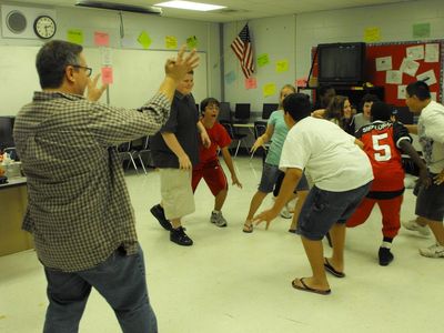 A.C.T. For Youth Actor/Educators in action.