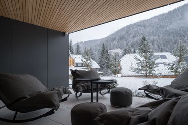 Breathtaking Alpine Views from Our Scenic Terrace
