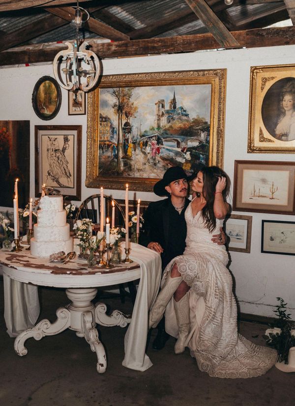 Custom classic wedding planning on the romantic ranch.