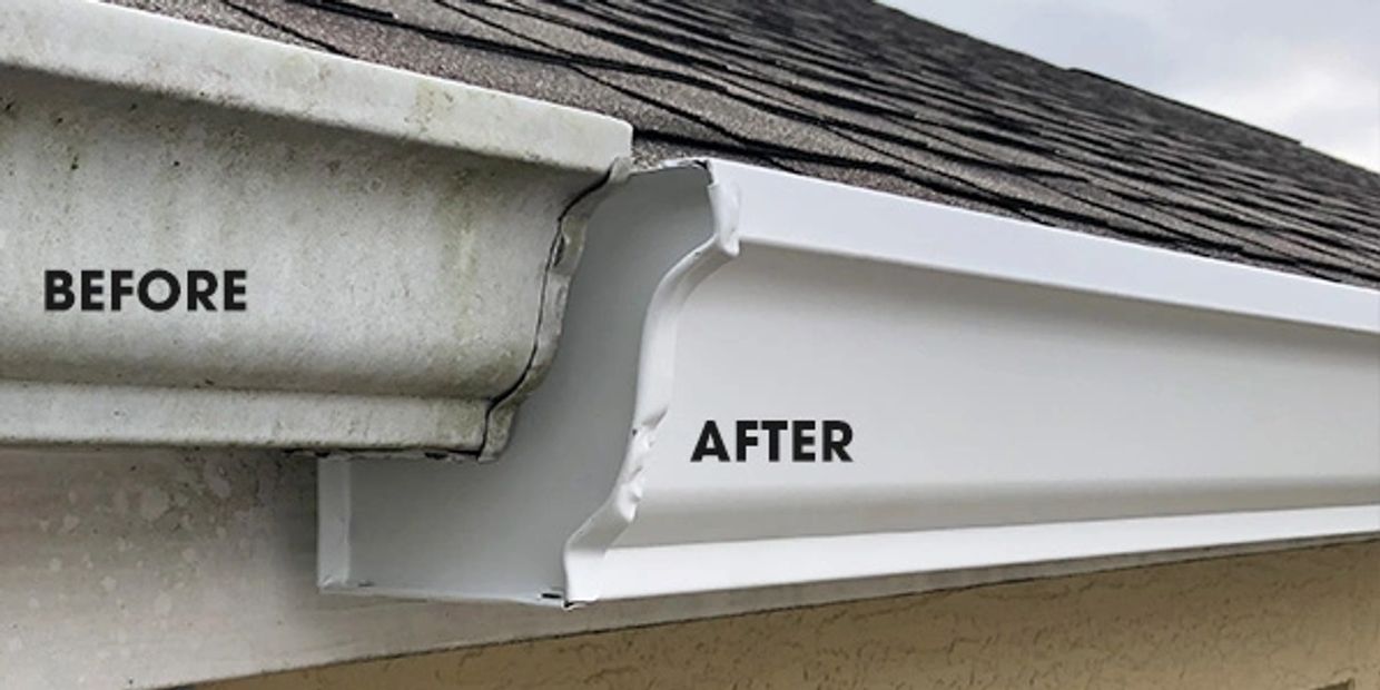 Seamless Aluminum Gutters of Huntsville also installs leaf protection gutter screens.