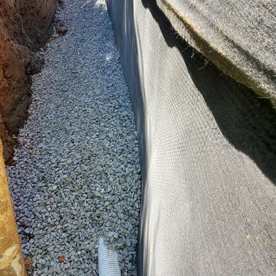 Foundation drain tile