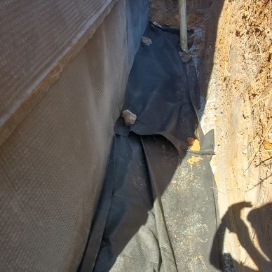 Foundation drain tile