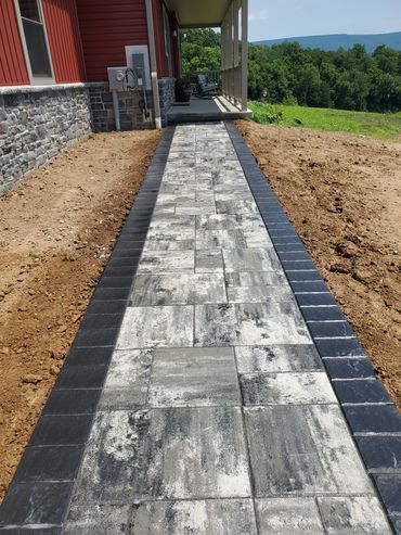 Paver Sidewalk