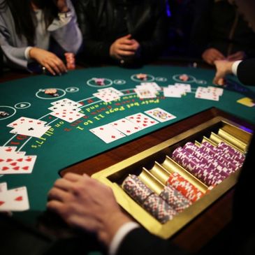 Blackjack table