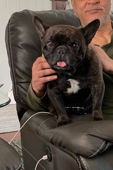 The poud papa, my boy Joe!, he always be our baby.