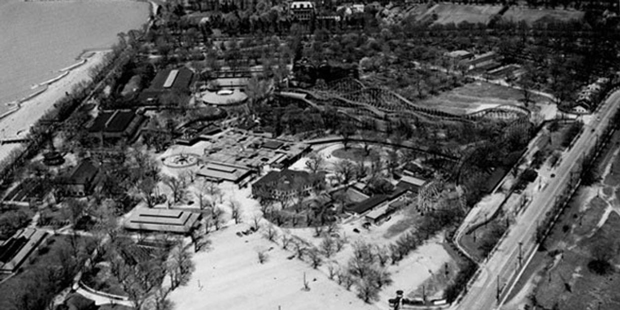 Aerial View Euclid Beach Park