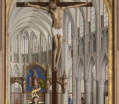 Seven Sacraments Altarpiece Triptych by Rogier van der Weyden