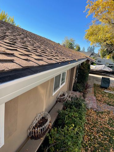 Leaf guard installation near Atwater Ca