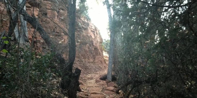 Fairy trail near Buddha Beach in Sedona, AZ