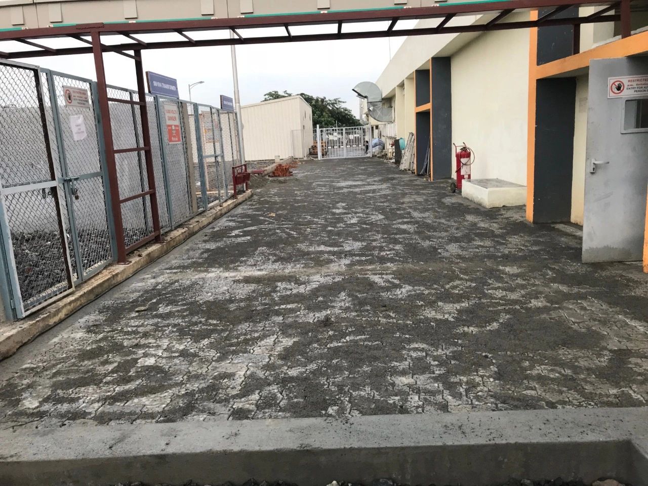 Paver Block Road