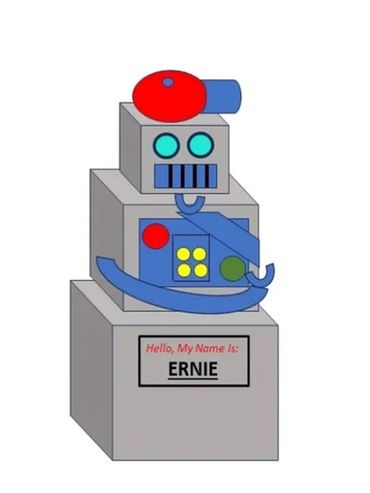 ERNIE AI a comic and limited edition NFT collection on the Ethereum blockchain.