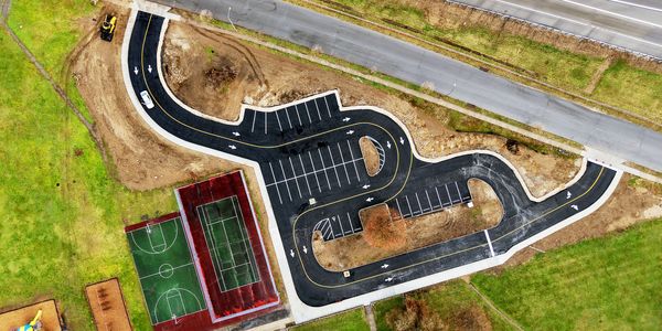 Civil Design and Construction at Emerson Academy in Dayton, Ohio by Civil Solutions Associates