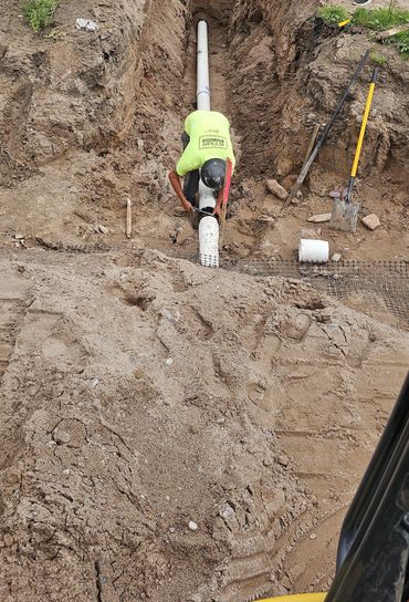 Burton Excavating, Inc - 49783 site prep, water/sewer/septic system, landscape materials