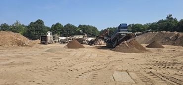 Burton Excavating, Inc. 49783 site prep aggregate material sewer work landscaping