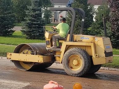 Burton Excavating, Inc. 49783 used equipment for sale site prep septic systems, water lines material