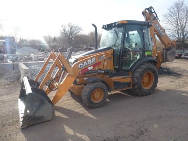 Burton Excavating, Inc. 49783 used equipment for sale site prep septic systems, water lines material