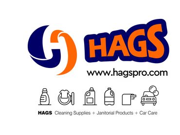 HAGS Supplies official logo and website address