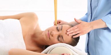 Hopi ear candle massage training in Cardiff, Wales