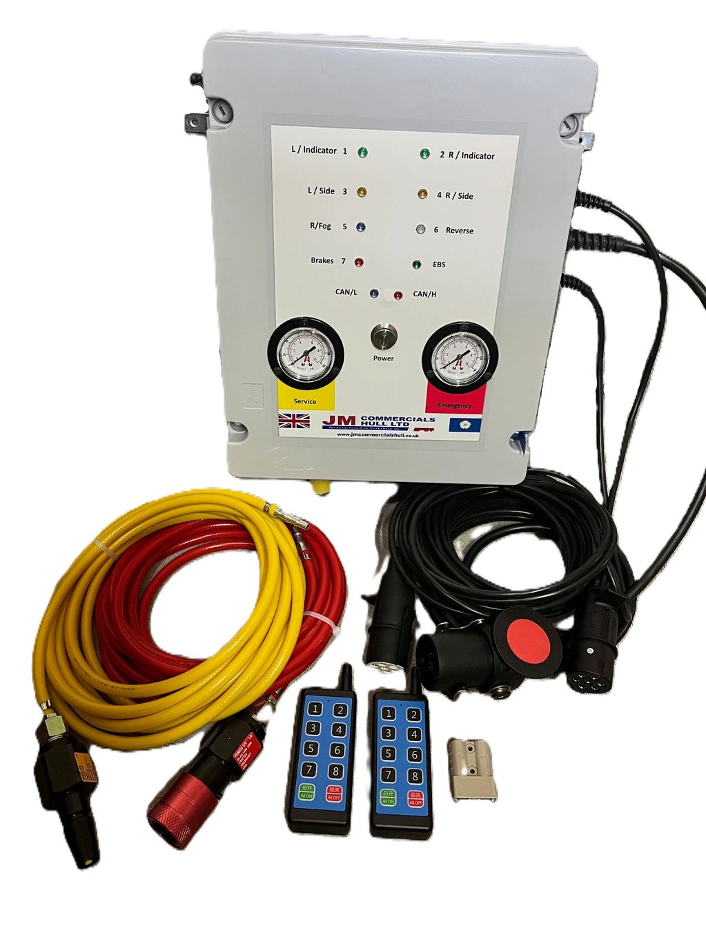 Trailer Light Tester With Air Brakes