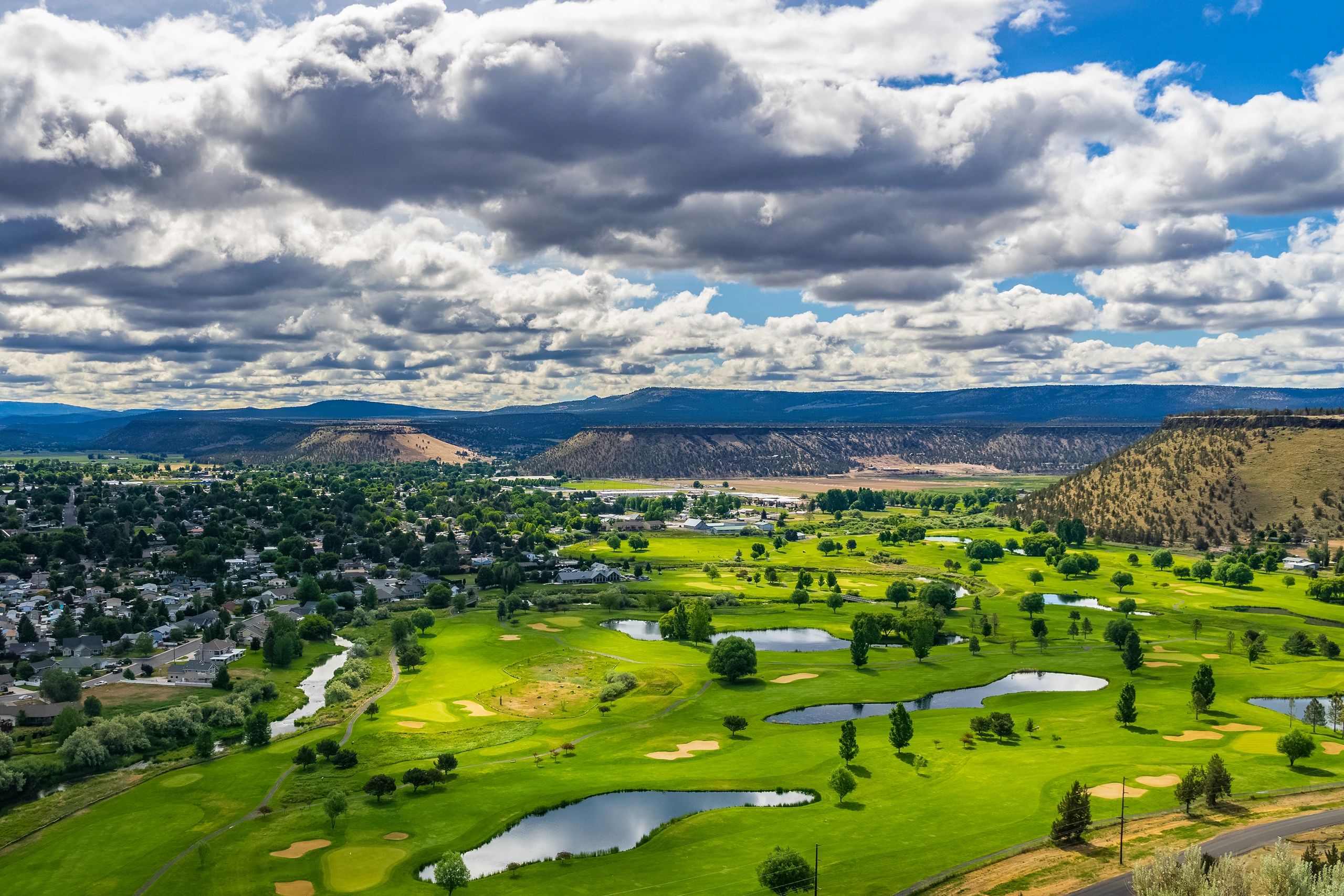 Meadow Lakes Golf Course. Prineville, OR