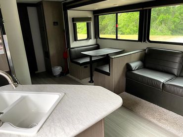 2021 Hideout interior view