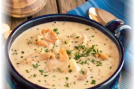 Baby Tomato's famous Wild Caught Clam Chowder