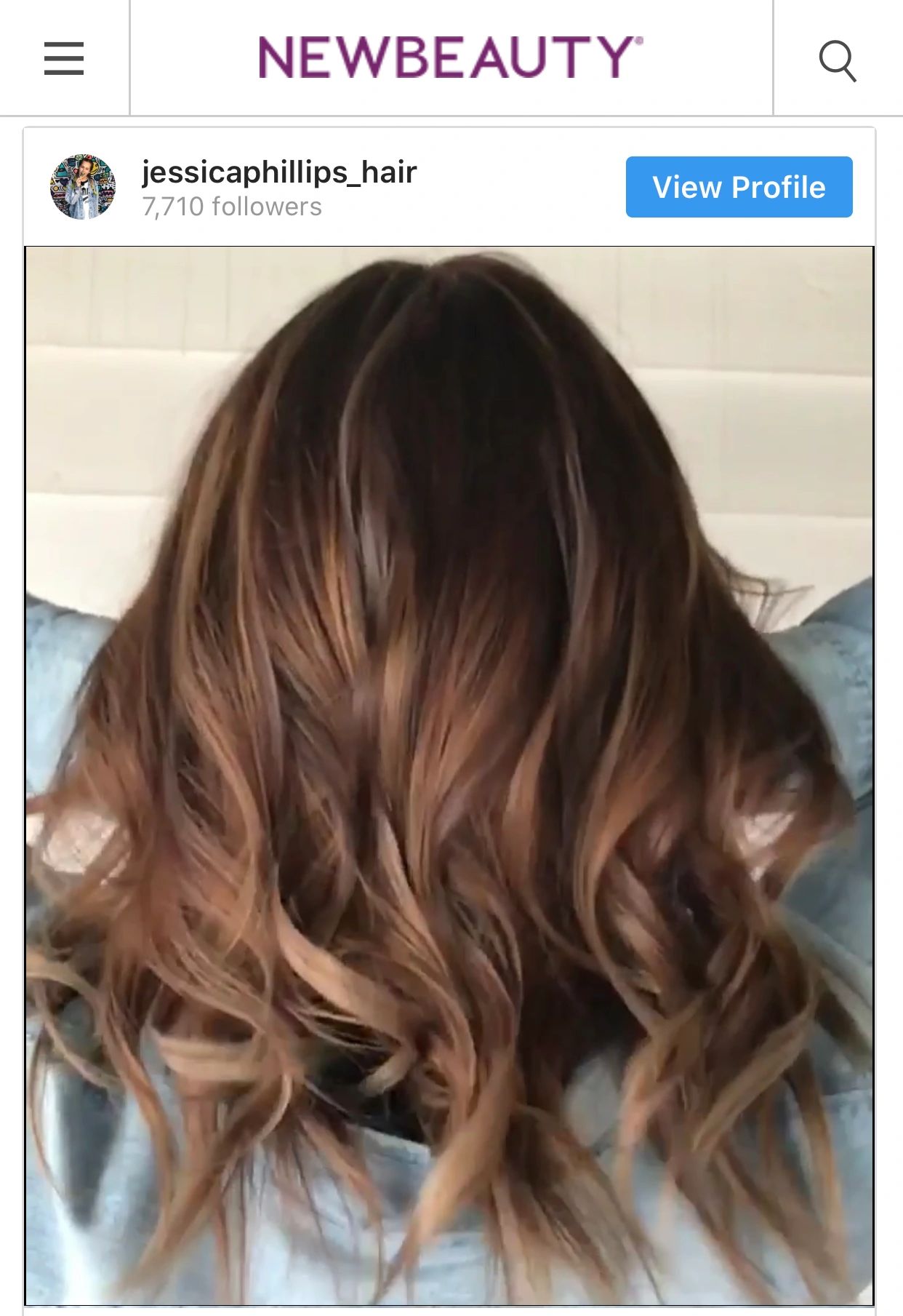 new beauty tiger eye hair color feature