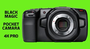 Blackmagic Pocket Camara 4K Pro