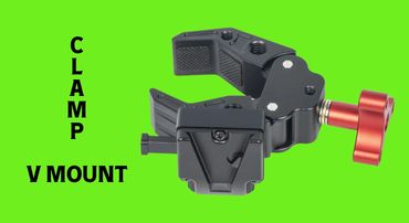 2 Clamps con montura v mount