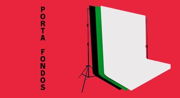 Porta fondos (ideal para fotos, efectos especiales y mucho más)