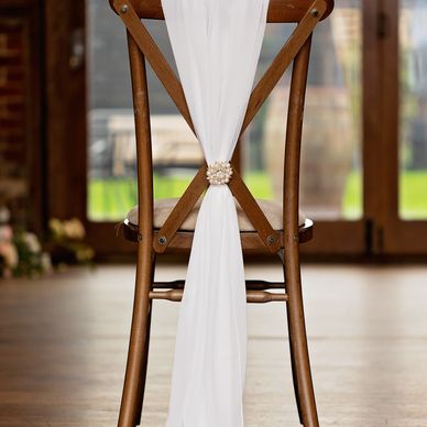 Chair cover hire - Chair sash hire - Venue dressing - Venue styling - Wedding decoration - Berkshire