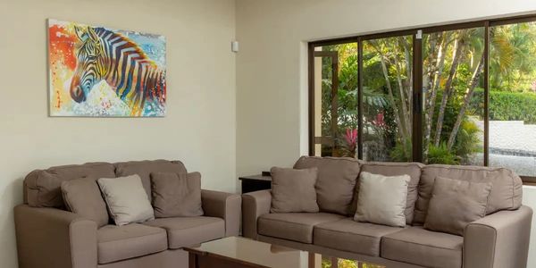 Accommodation living space for a luxury 200hr yoga teacher training Quepos Manuel Antonio Costa Rica