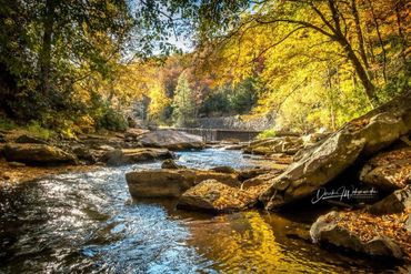 Babcock State Park, WV stream