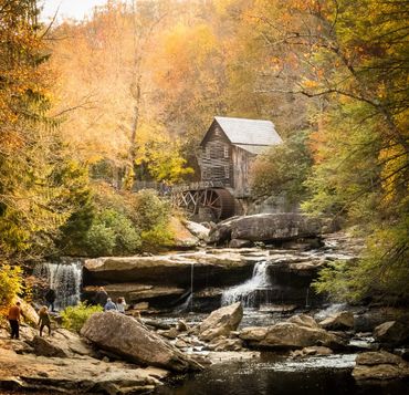 Babcock State Park, WV
high noon