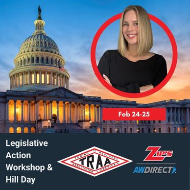 Legislative workshop and Hill Day event on Feb 24-25 with a speaker and Capitol backdrop.