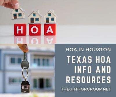 Texas HOAs, Information, and resources. 
The Gifford group. 