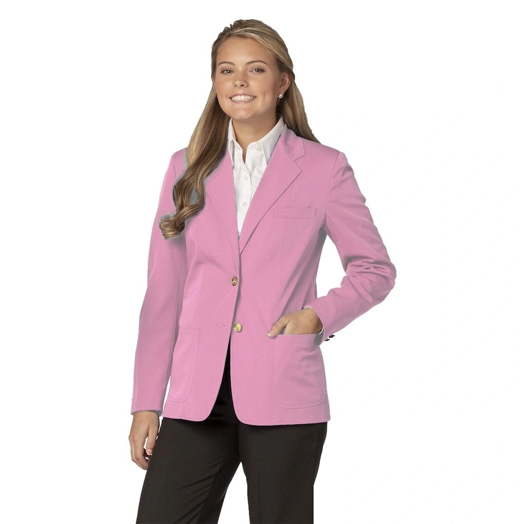 Executive Apparel Ultralux Women S Pink Blazer Jacket