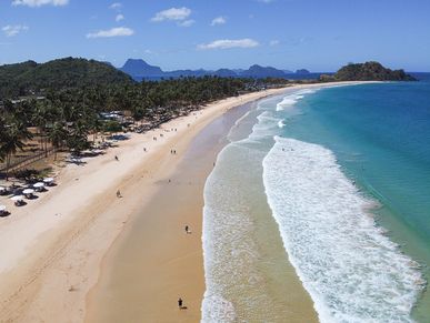 Nacpan beach