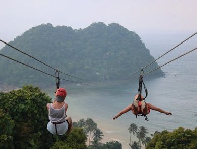 El Nido zipline