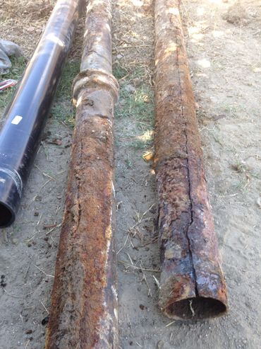 Main line sewer replacement