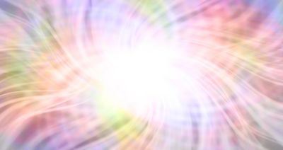 Colorful rays of light