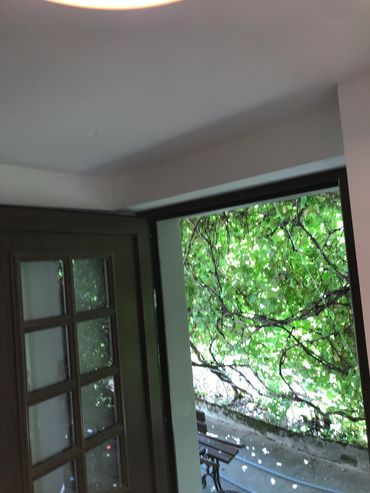 Room renovation, plaster repairs and painting