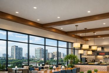 Coworking Lounge
A flexible coworking lounge designed to merge productivity with hospitality. Floor‑