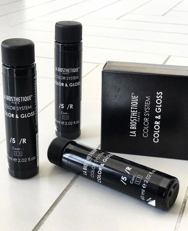 La Biosthetique Colour & Gloss demi permanent colour used at Ascend Salon in Penticton,BC