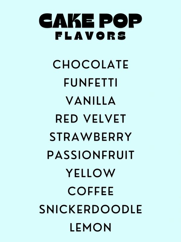 One flavor per 2 dozen.
Split flavor fee for $10.