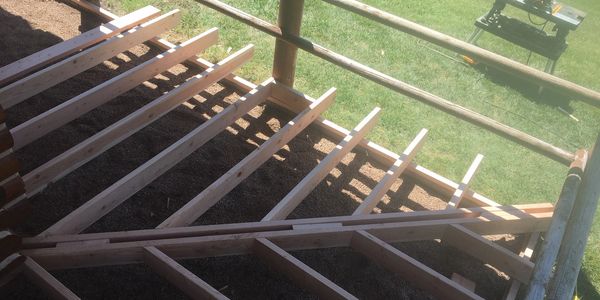 A deck rebuild near Littleton, CO by HGL Construction Services.