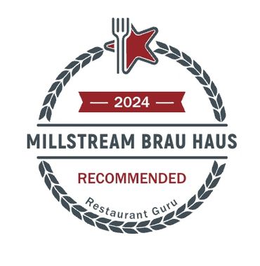 2024 Millstream Brau Haus "Recommended" Award from Restaurant Guru
