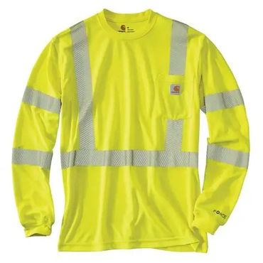 High visibility safety work shirt