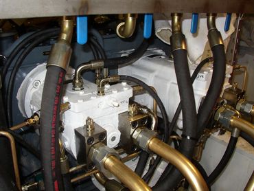 Pump installation using KR fittings and Tungum tubing